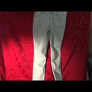 Express teal leggings/jeans